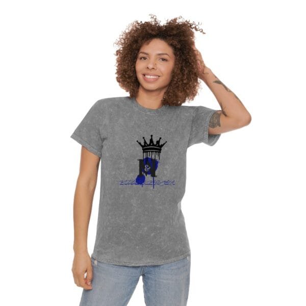 T-shirt unisexe délavé aux minéraux