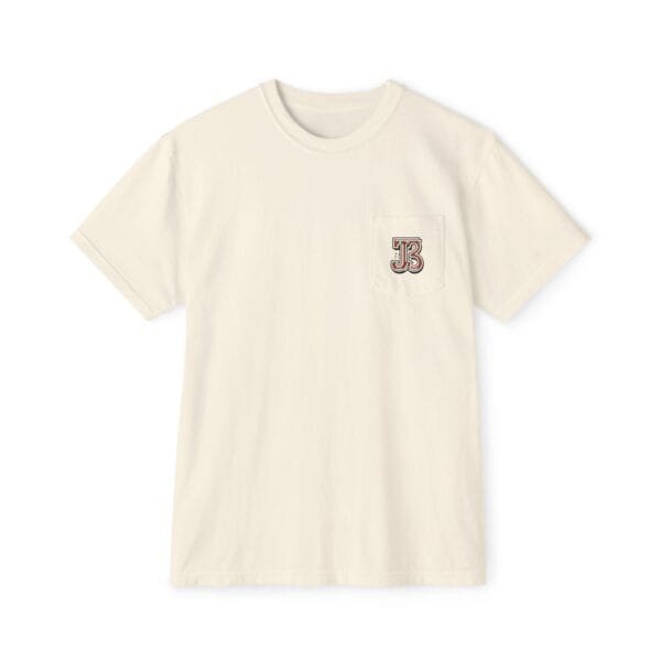 T-shirt à poche unisexe J3 – Image 9