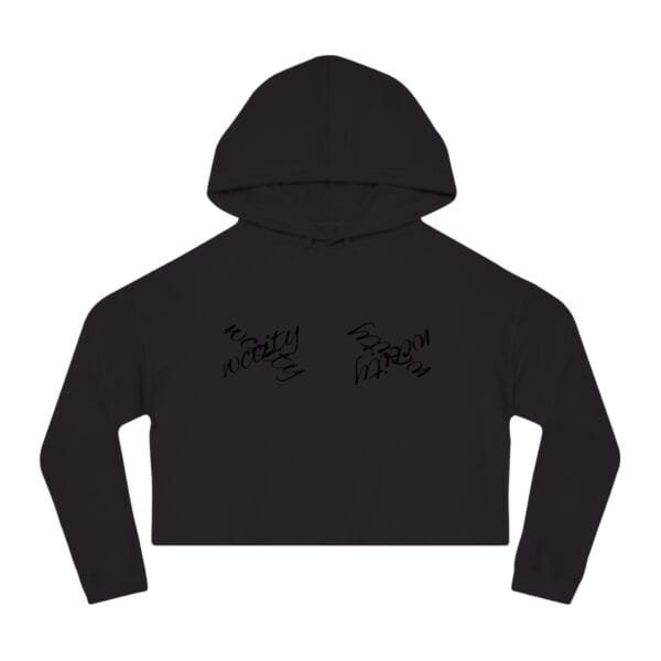 Sweat-shirt court à capuche pour femme – Image 22