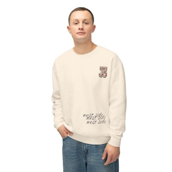 Sweat-shirt léger unisexe (West Side X J3) – Image 9