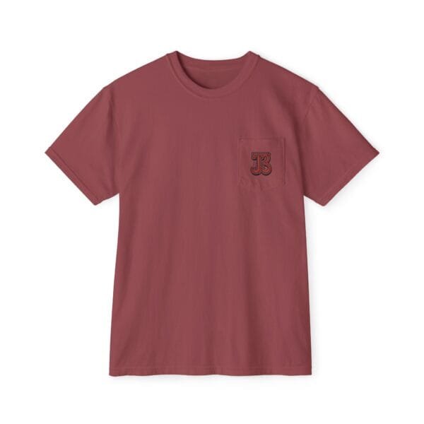 T-shirt à poche unisexe J3 – Image 6