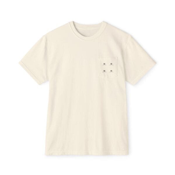T-shirt unisexe avec poche – Image 3