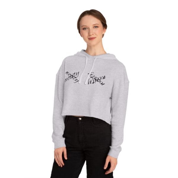 Sweat-shirt court à capuche pour femme – Image 21