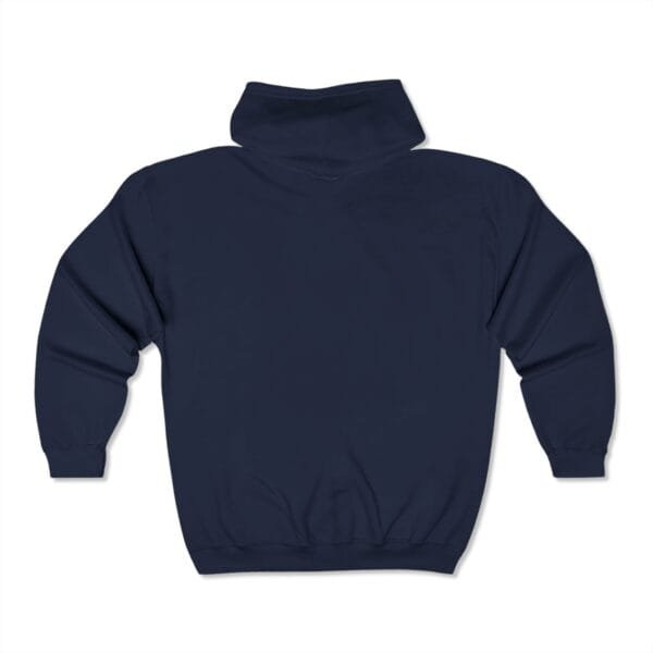 Sweat-shirt à capuche zippé unisexe (M&M) – Image 2