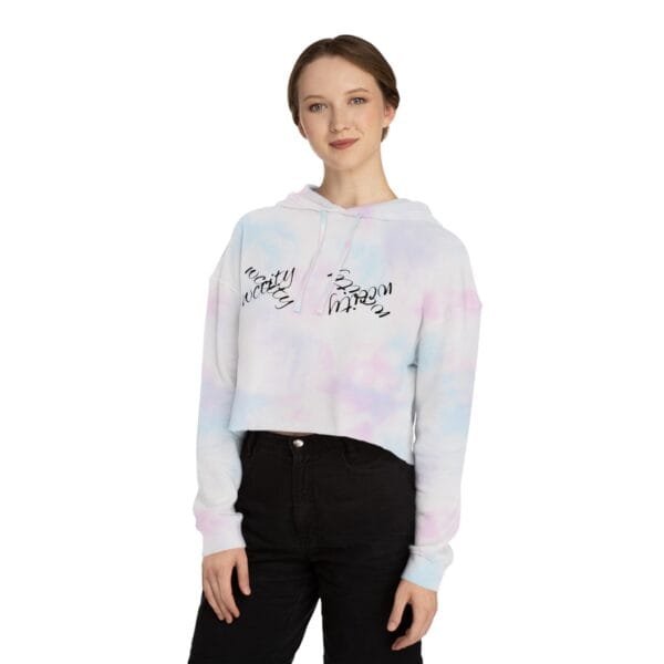 Sweat-shirt court à capuche pour femme – Image 18