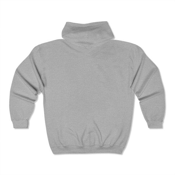 Sweat-shirt à capuche zippé unisexe (M&M) – Image 4