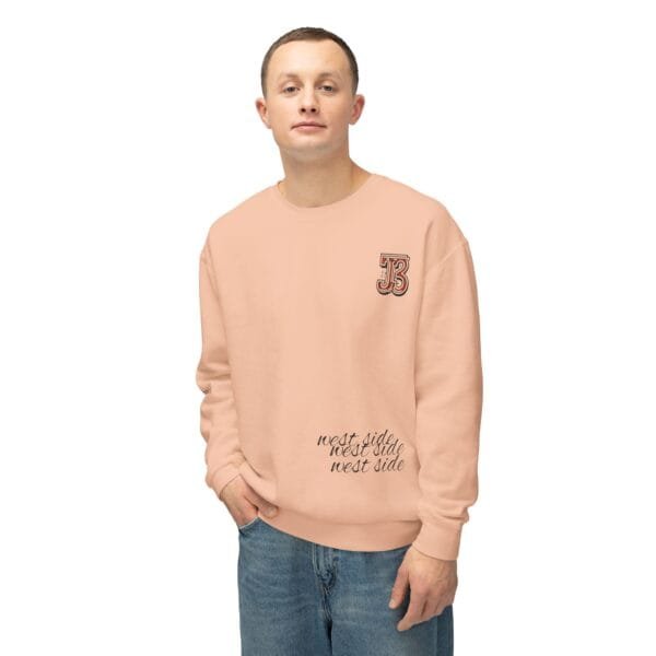Sweat-shirt léger unisexe (West Side X J3) – Image 14