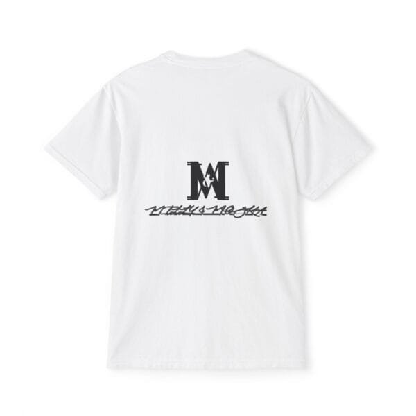 T-shirt unisexe avec poche – Image 2