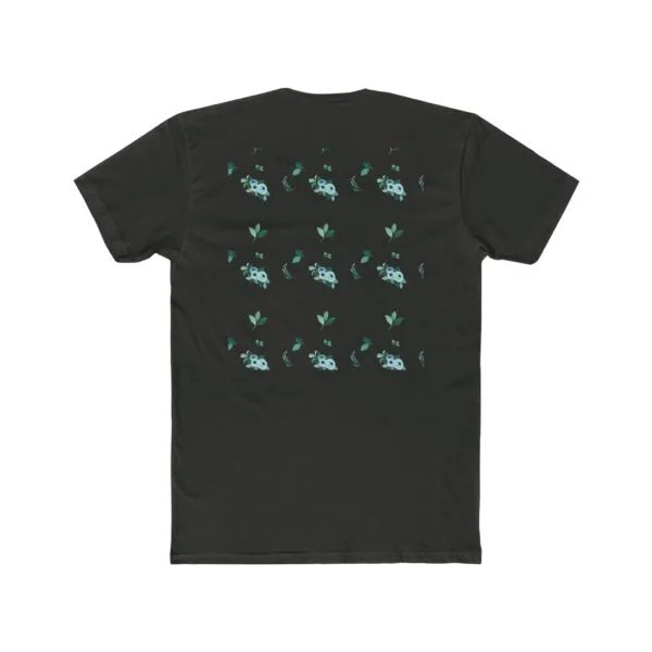 T-shirt ras du cou unisexe en coton (FLORAL) – Image 22