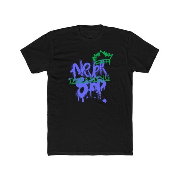 T-shirt ras du cou unisexe en coton (NSD) – Image 5
