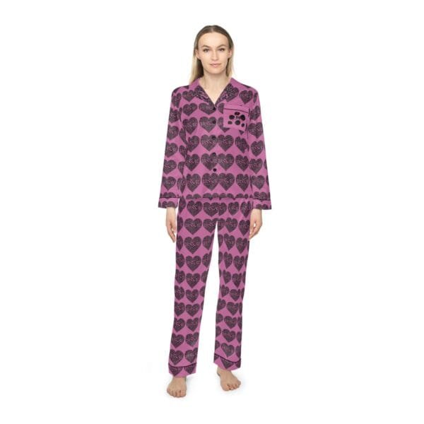 Pyjama en satin confortable pour femme – Image 4
