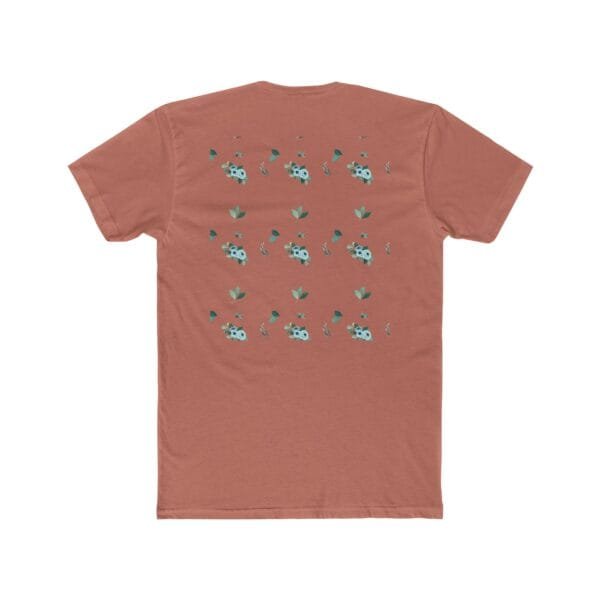 T-shirt ras du cou unisexe en coton (FLORAL) – Image 8