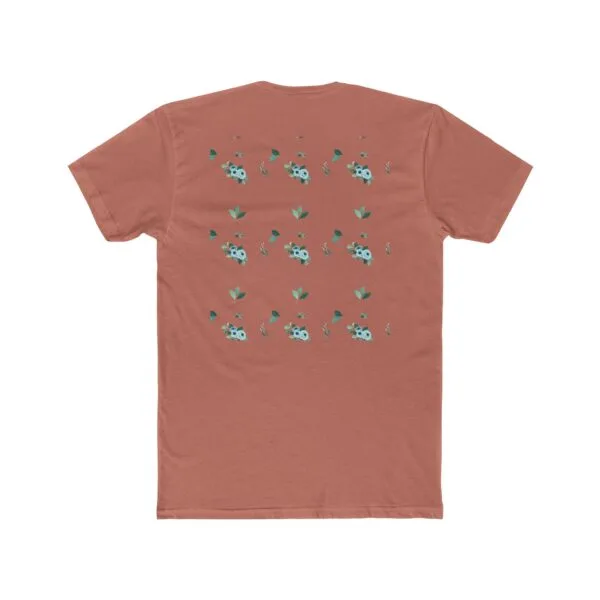 T-shirt ras du cou unisexe en coton (FLORAL) – Image 8