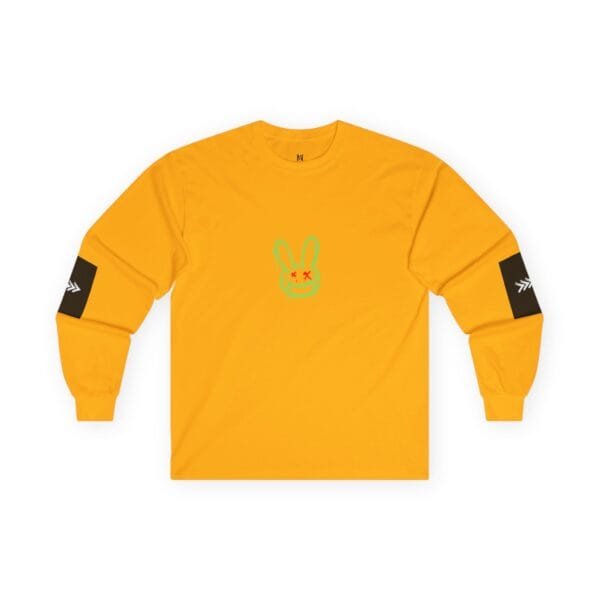 T-shirt à manches longues unisexe en coton (BUNNY)X – Image 9