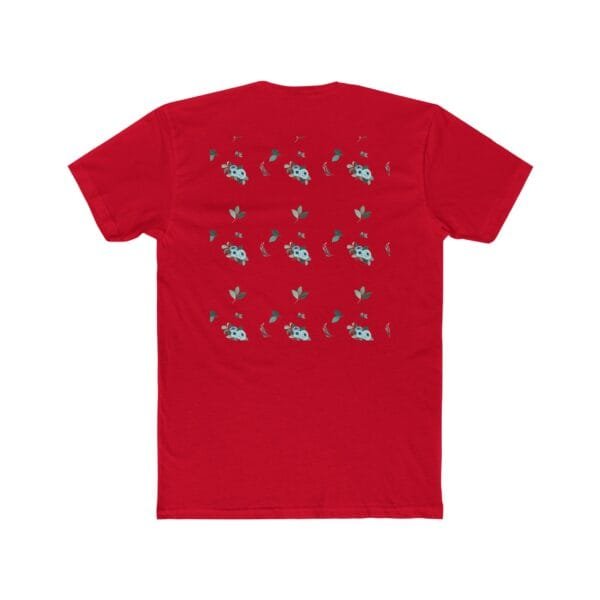 T-shirt ras du cou unisexe en coton (FLORAL) – Image 28