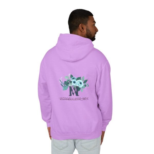 Sweat-shirt à capuche léger unisexe (FLORAL) – Image 16