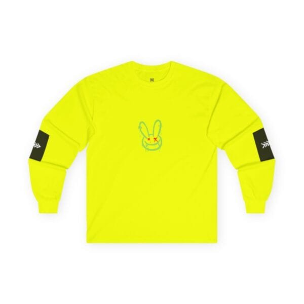 T-shirt à manches longues unisexe en coton (BUNNY)X – Image 15