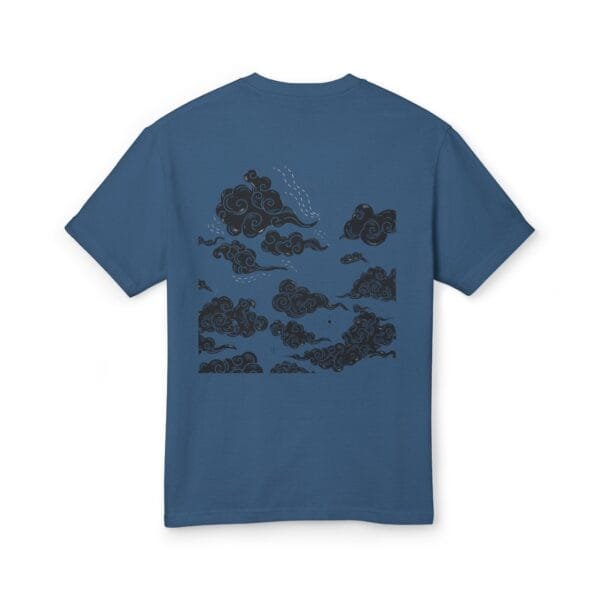 T-shirt unisexe en coton épais (CLOUDY) – Image 23