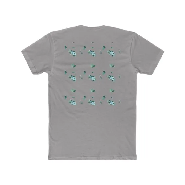 T-shirt ras du cou unisexe en coton (FLORAL) – Image 6