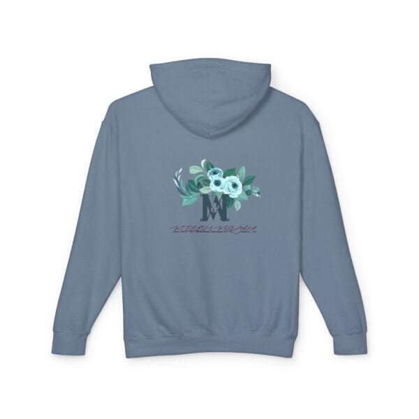 Sweat-shirt à capuche léger unisexe (FLORAL) – Image 34