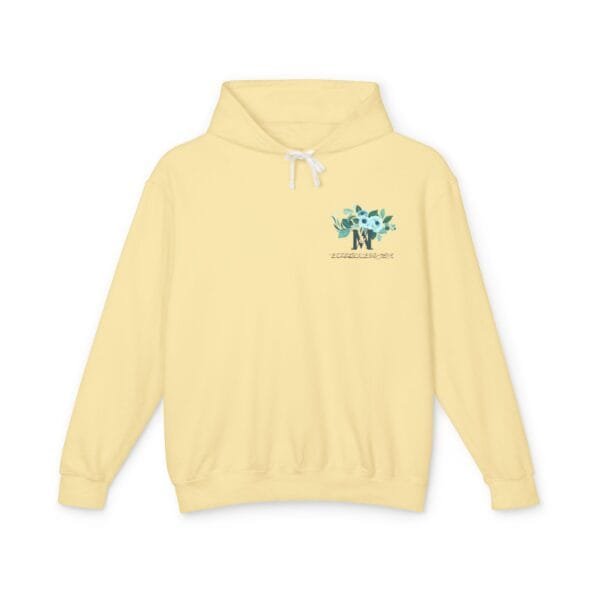 Sweat-shirt à capuche léger unisexe (FLORAL) – Image 25
