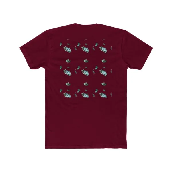 T-shirt ras du cou unisexe en coton (FLORAL) – Image 26