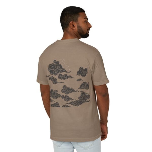 T-shirt unisexe en coton épais (CLOUDY) – Image 21