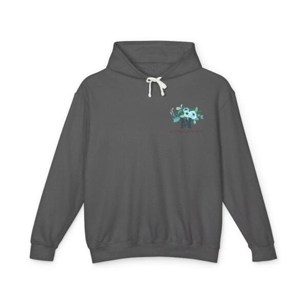 Sweat-shirt à capuche léger unisexe (FLORAL) – Image 21