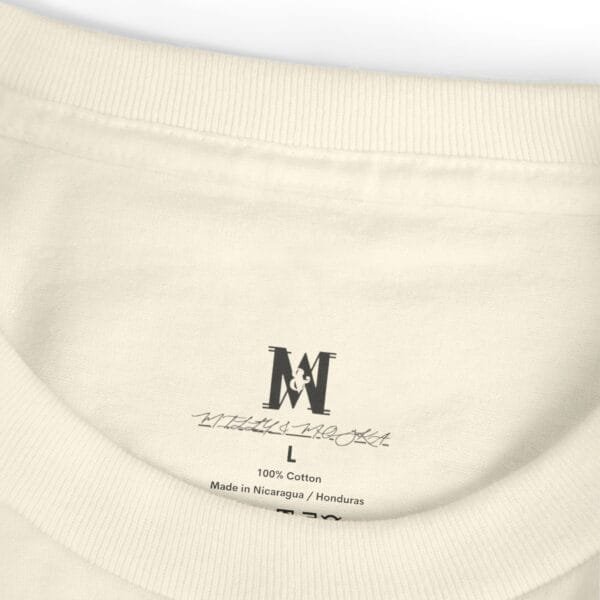 T-shirt unisexe en coton épais (CLOUDY) – Image 3