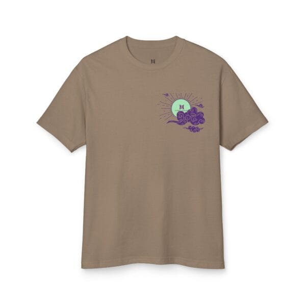 T-shirt unisexe en coton épais (CLOUDY) – Image 15