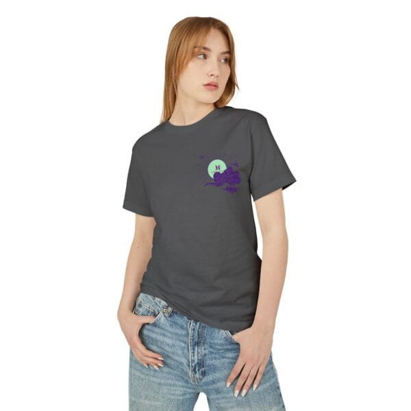 T-shirt unisexe en coton épais (CLOUDY) – Image 32