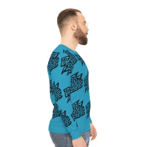 Vibrant Graphic Lightweight Sweatshirt - ‘Dress Slide’ Design – Image 5