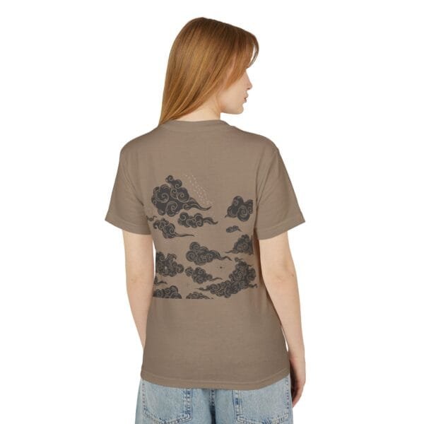 T-shirt unisexe en coton épais (CLOUDY) – Image 19