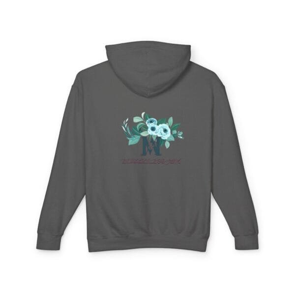 Sweat-shirt à capuche léger unisexe (FLORAL) – Image 22