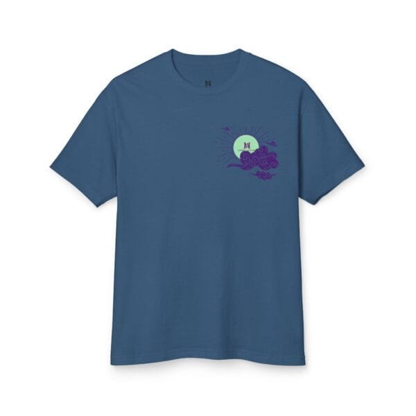 T-shirt unisexe en coton épais (CLOUDY) – Image 22