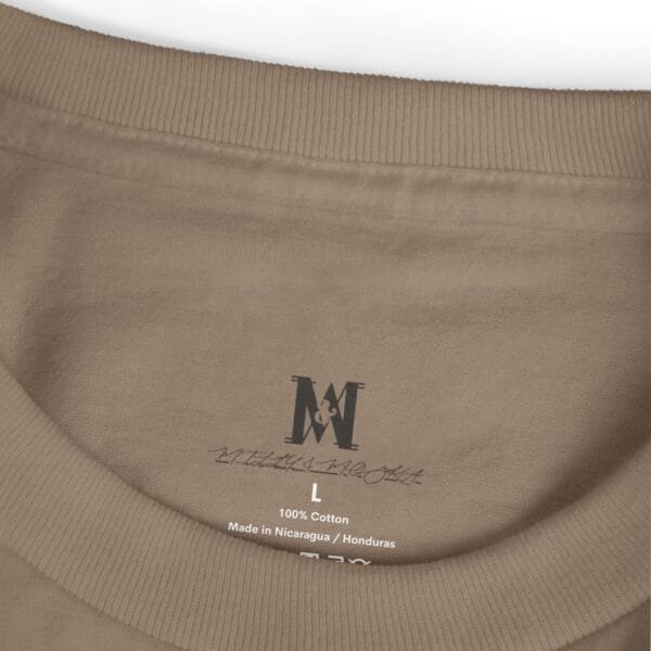 T-shirt unisexe en coton épais (CLOUDY) – Image 17