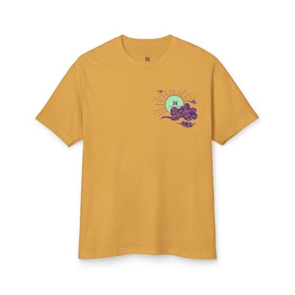 T-shirt unisexe en coton épais (CLOUDY) – Image 8