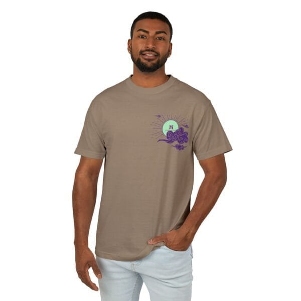 T-shirt unisexe en coton épais (CLOUDY) – Image 20