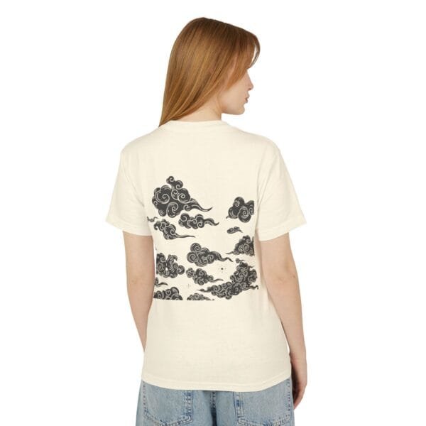 T-shirt unisexe en coton épais (CLOUDY) – Image 5