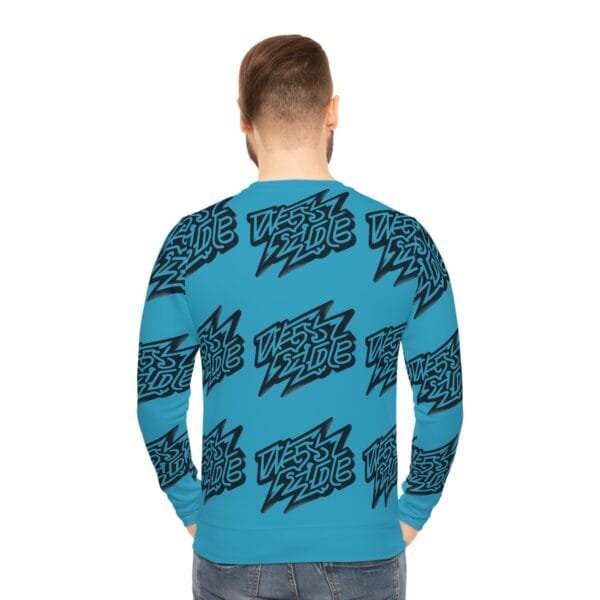 Vibrant Graphic Lightweight Sweatshirt - ‘Dress Slide’ Design – Image 4