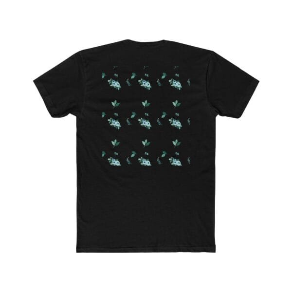 T-shirt ras du cou unisexe en coton (FLORAL) – Image 12