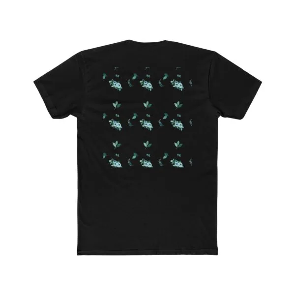 T-shirt ras du cou unisexe en coton (FLORAL) – Image 12
