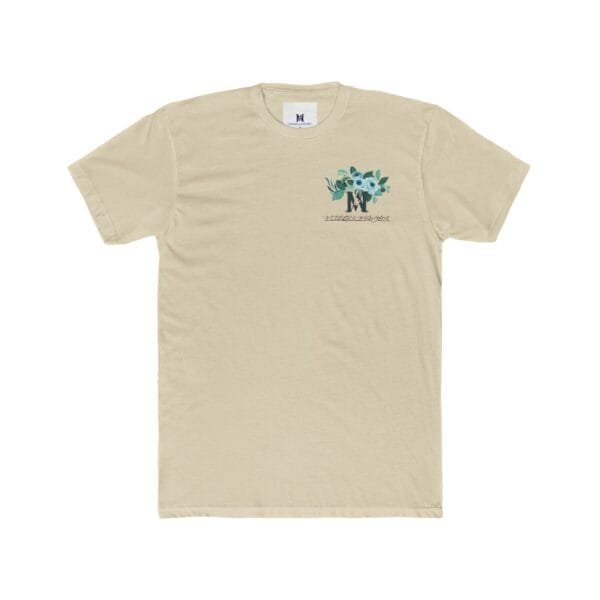 T-shirt ras du cou unisexe en coton (FLORAL) – Image 13