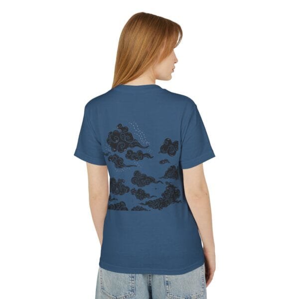 T-shirt unisexe en coton épais (CLOUDY) – Image 26