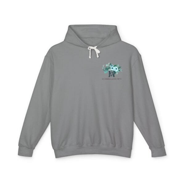 Sweat-shirt à capuche léger unisexe (FLORAL) – Image 29