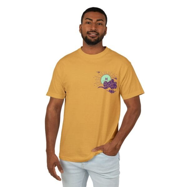 T-shirt unisexe en coton épais (CLOUDY) – Image 13