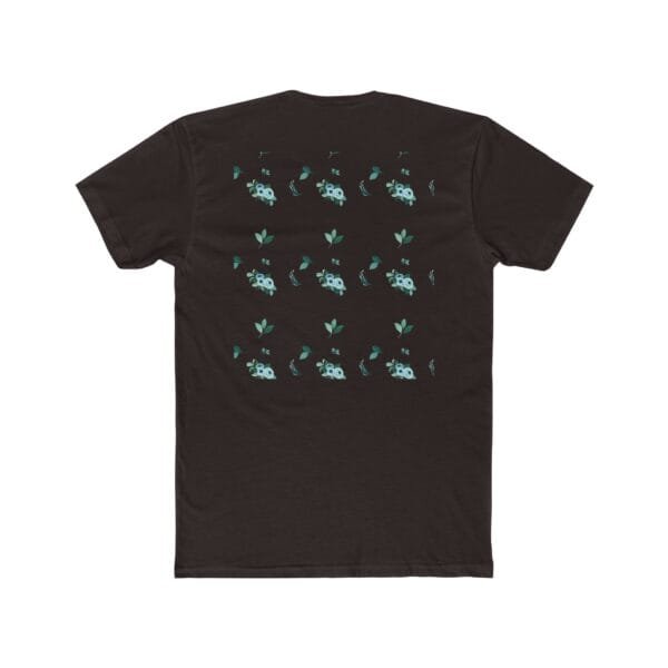 T-shirt ras du cou unisexe en coton (FLORAL) – Image 10