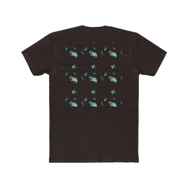 T-shirt ras du cou unisexe en coton (FLORAL) – Image 10