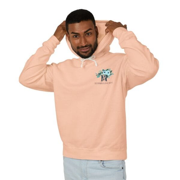 Sweat-shirt à capuche léger unisexe (FLORAL) – Image 19