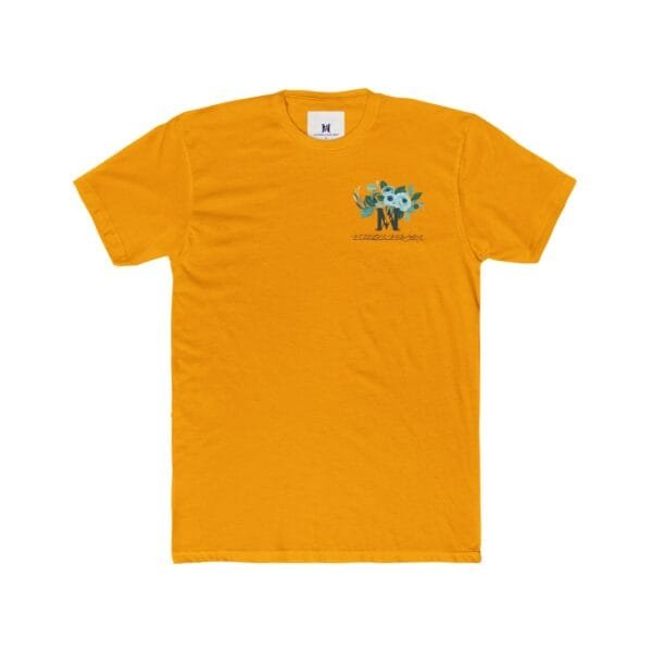T-shirt ras du cou unisexe en coton (FLORAL) – Image 17
